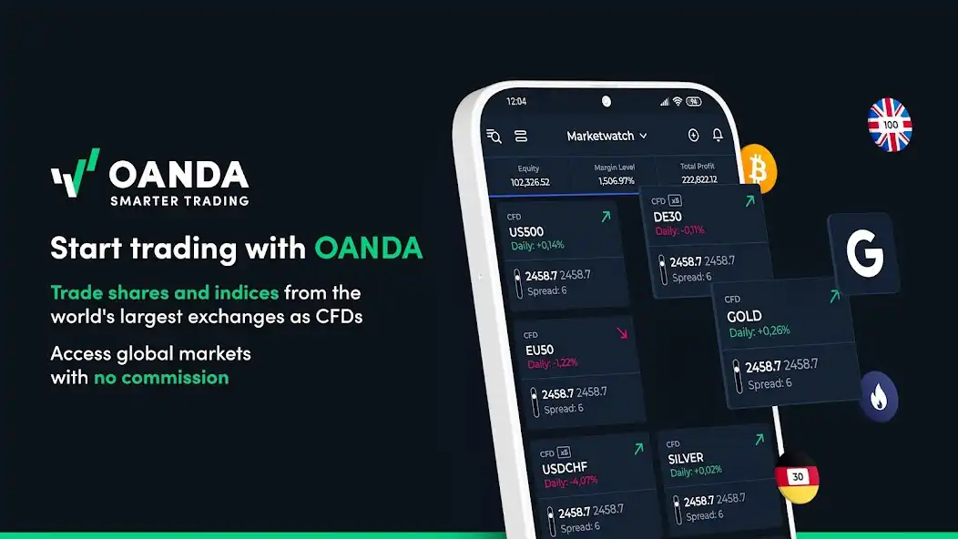 Play OANDA: Forex  Stocks Trading  and enjoy OANDA: Forex  Stocks Trading with UptoPlay