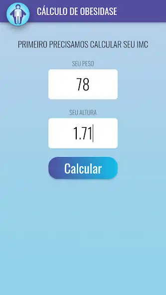 Play Obesity Calculator as an online game Obesity Calculator with UptoPlay