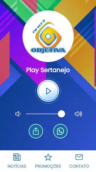 Play Objetiva FM 107  and enjoy Objetiva FM 107 with UptoPlay
