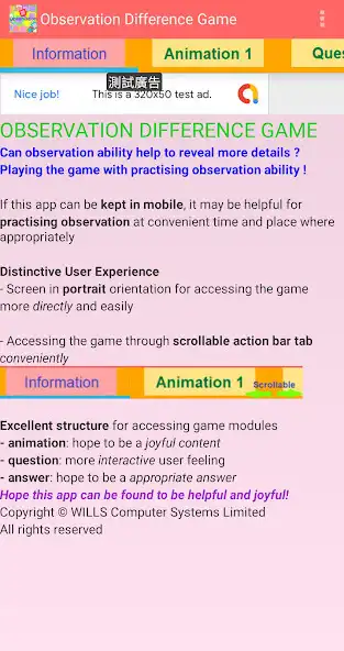 Play Observation Difference Game as an online game Observation Difference Game with UptoPlay