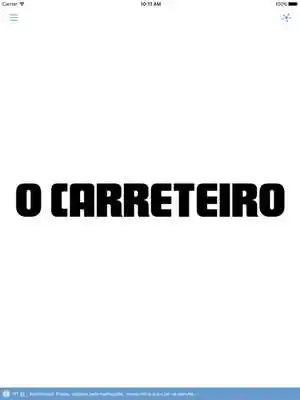 Play o Carreteiro Play o Carreteiro