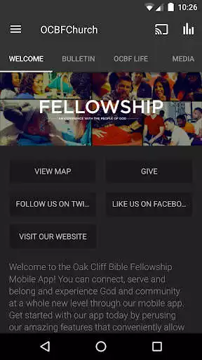 Play APK OCBFChurch App and enjoy OCBFChurch App with UptoPlay com.subsplashconsulting.s_N9D7F9 Play APK OCBFChurch App and enjoy OCBFChurch App with UptoPlay com.subsplashconsulting.s_N9D7F9