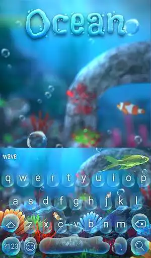Play Ocean Animated Custom Keyboard + Live Wallpaper as an online game Ocean Animated Custom Keyboard + Live Wallpaper with UptoPlay