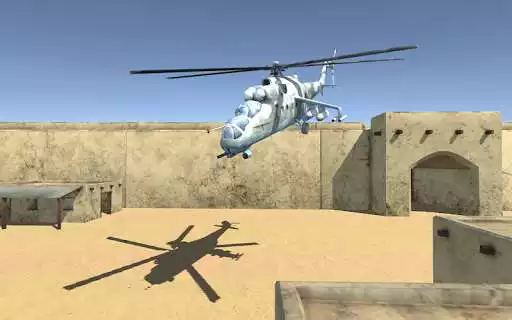 Play Ocean Army Helicopter Simulator 2019 as an online game Ocean Army Helicopter Simulator 2019 with UptoPlay
