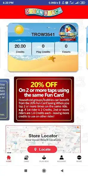 Play Ocean Beach as an online game Ocean Beach with UptoPlay