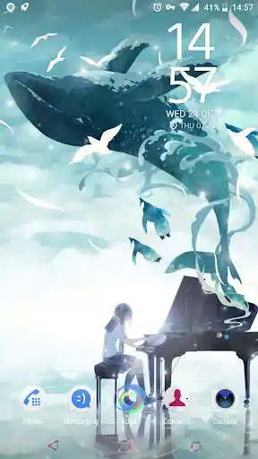 Play Ocean Blue-Sony Xperia Theme  and enjoy Ocean Blue-Sony Xperia Theme with UptoPlay