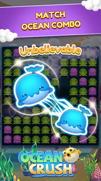 Play Ocean Crush-Matching Games  and enjoy Ocean Crush-Matching Games with UptoPlay