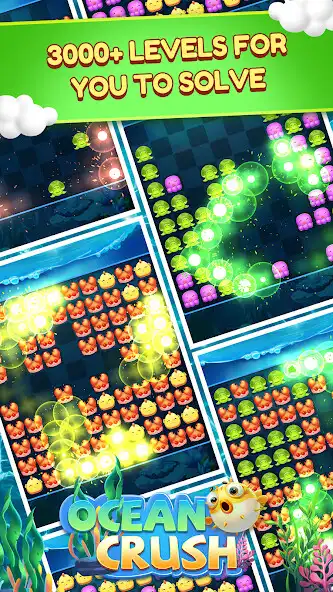 Play Ocean Crush-Matching Games as an online game Ocean Crush-Matching Games with UptoPlay