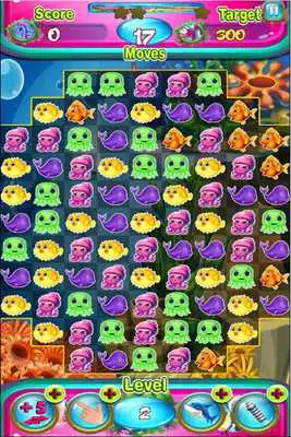 Play Ocean Fish Blast- Aquarium treasure match 3