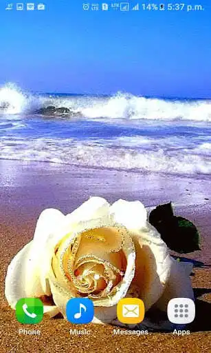 Play Ocean Flower Live Wallpaper as an online game Ocean Flower Live Wallpaper with UptoPlay