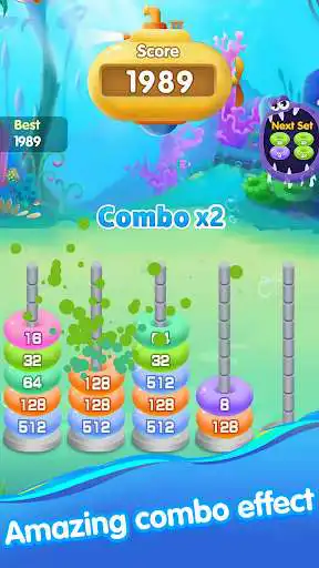 Play Ocean Ring Master-Number Puzzle Game as an online game Ocean Ring Master-Number Puzzle Game with UptoPlay