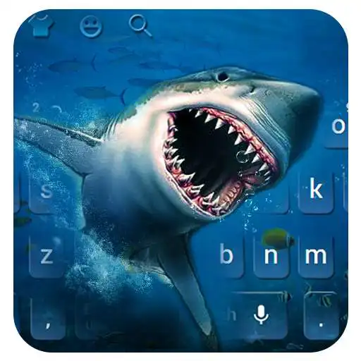 Run free android online Ocean Shark Keyboard APK