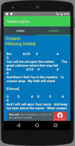 Play Oceans Lyrics