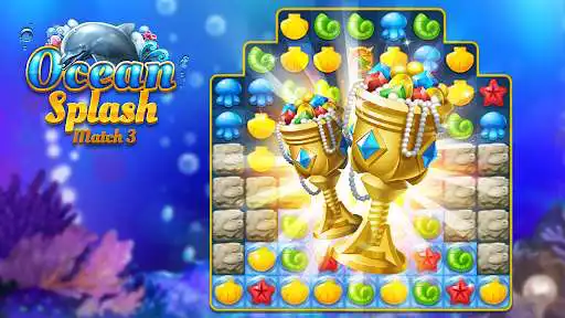 Play Ocean Splash: Puzzle Games as an online game Ocean Splash: Puzzle Games with UptoPlay