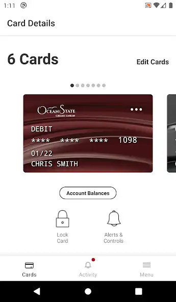 Play Ocean State CU Card Manager as an online game Ocean State CU Card Manager with UptoPlay