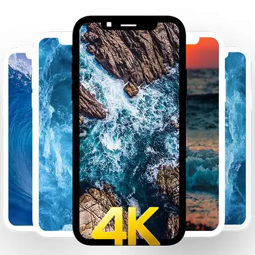 Ocean Waves Wallpapers and Backgrounds 4K online game with UptoPlay
