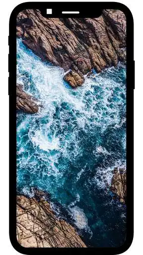 Ocean Waves Wallpapers and Backgrounds 4K online game with UptoPlay