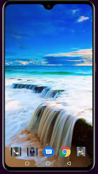 Play Ocean Waves Wallpaper  and enjoy Ocean Waves Wallpaper with UptoPlay