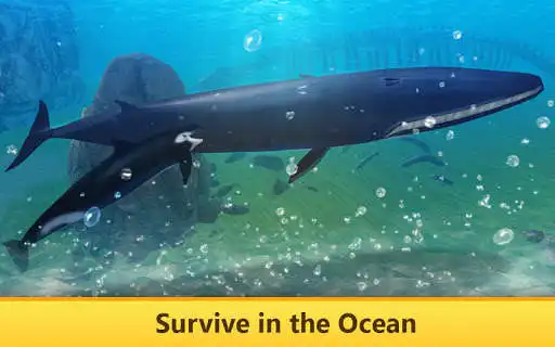 Play Ocean Whale Simulator Quest as an online game Ocean Whale Simulator Quest with UptoPlay