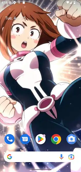 Play Ochaco Uraraka Wallpaper  and enjoy Ochaco Uraraka Wallpaper with UptoPlay