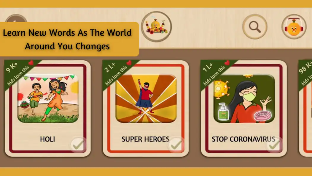 Play OckyPocky : English For Kids as an online game OckyPocky : English For Kids with UptoPlay