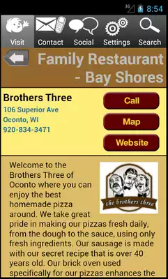 Play Oconto County Tourism App