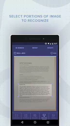 Play OCR Scanner App with LEADTOOLS SDK as an online game OCR Scanner App with LEADTOOLS SDK with UptoPlay