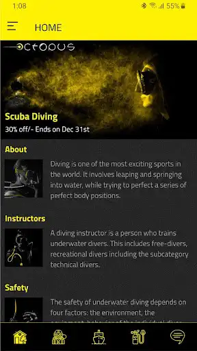 Play Octopus - Dive Training Center as an online game Octopus - Dive Training Center with UptoPlay