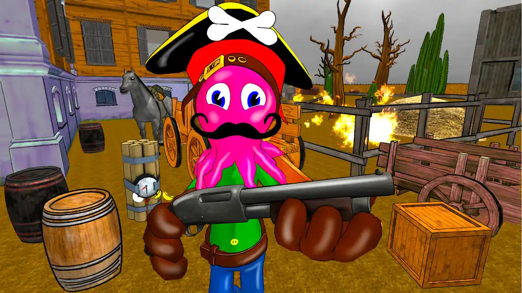 Play Octopus Pirate Neighbor  and enjoy Octopus Pirate Neighbor with UptoPlay