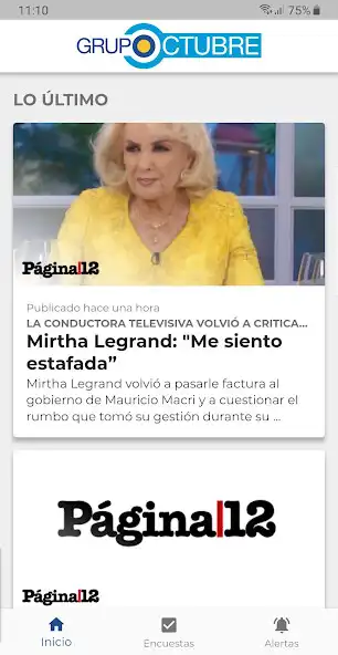 Play Octubre (AM 750, Página 12, et as an online game Octubre (AM 750, Página 12, et with UptoPlay