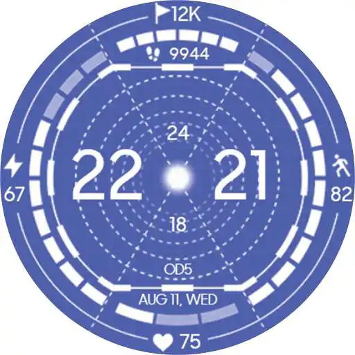 Play OD5 HUD Watch Face APK