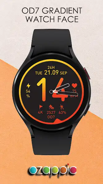 Play OD7 Gradient Watch Face as an online game OD7 Gradient Watch Face with UptoPlay