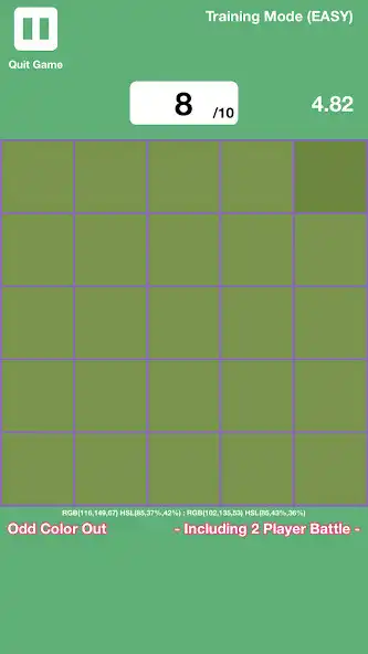 Play Odd Color Out - Multiplayer as an online game Odd Color Out - Multiplayer with UptoPlay