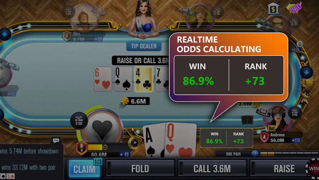 Play Odds Calculator for WSOP  and enjoy Odds Calculator for WSOP with UptoPlay