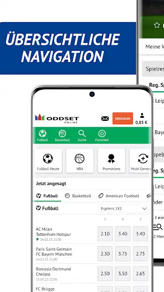 Play ODDSET – Online Sportwetten as an online game ODDSET – Online Sportwetten with UptoPlay