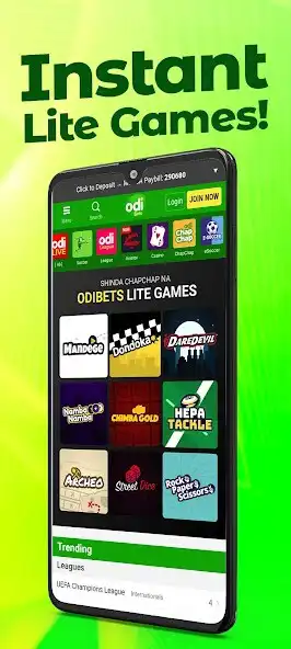 Play Odi bets Betting app as an online game Odi bets Betting app with UptoPlay