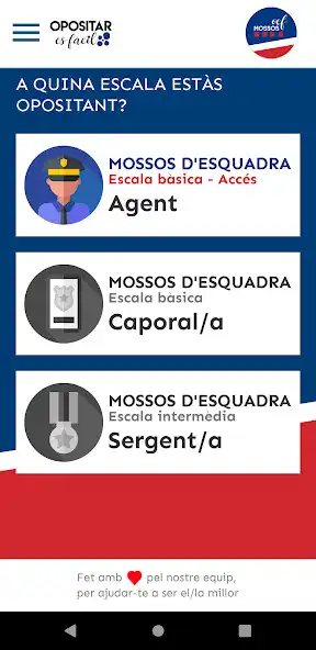 Play OEF Mossos - Oposicions Mossos  and enjoy OEF Mossos - Oposicions Mossos with UptoPlay