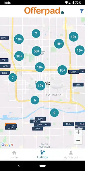 Play Offerpad: Search Houses for Sale Near You! as an online game Offerpad: Search Houses for Sale Near You! with UptoPlay