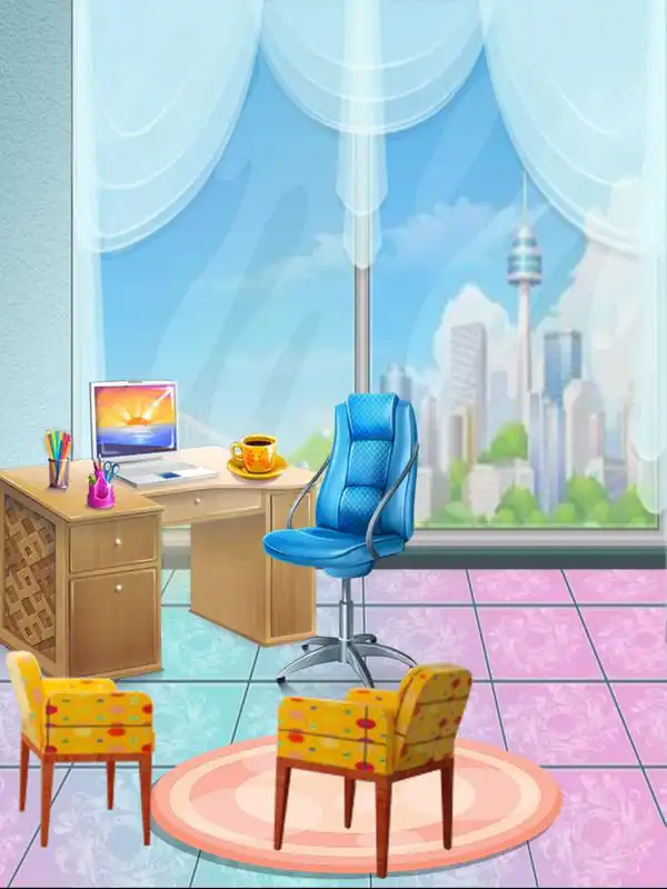 Play Office Dress Up: Room Decoration