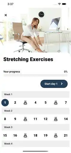 Play Office Exercises - Workout at Your Desk as an online game Office Exercises - Workout at Your Desk with UptoPlay