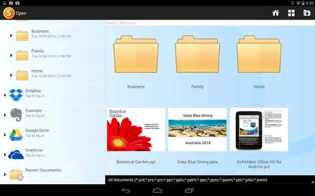 Play Office HD: Presentations BASIC