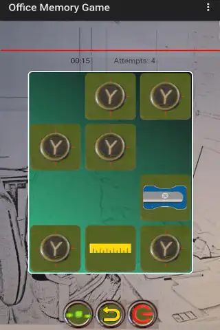Play Office memory training game as an online game Office memory training game with UptoPlay