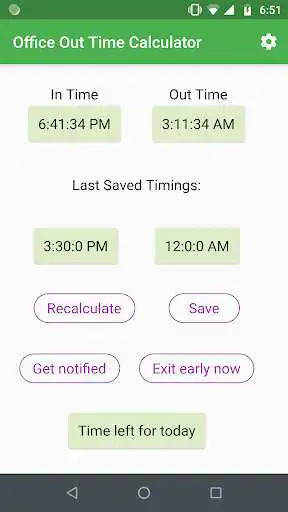 Play Office Out Time Calculator  and enjoy Office Out Time Calculator with UptoPlay