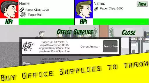 Play Office Tossing as an online game Office Tossing with UptoPlay