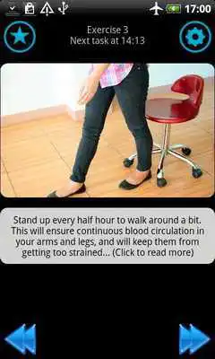 Play Office Workout: Exercises