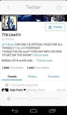 Play Official 716 Live RADIO