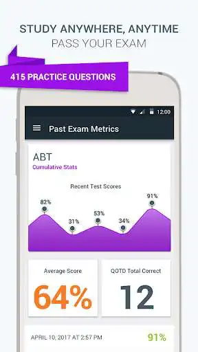 Play APK Official ABT Exam Practice  and enjoy Official ABT Exam Practice with UptoPlay com.pocketprep.abt