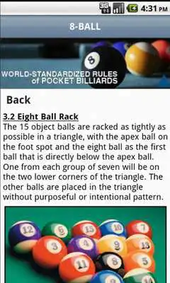 Play Official Billiard Rules Lite