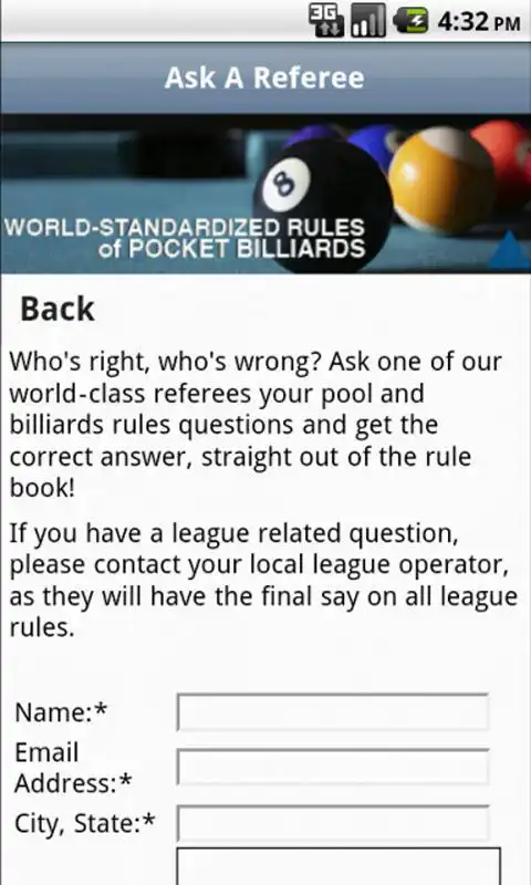 Play Official Billiard Rules Lite