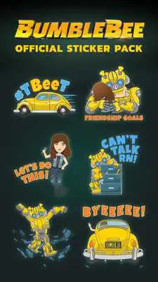 Play Official Bumblebee Stickers for Gboard Play Official Bumblebee Stickers for Gboard